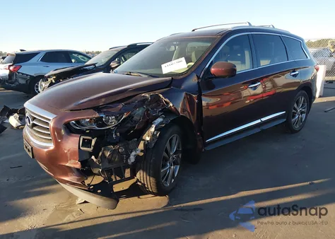 2014 Infiniti Qx60 z USA, uszkodzony, nr VIN 5N1AL0MN0EC527684